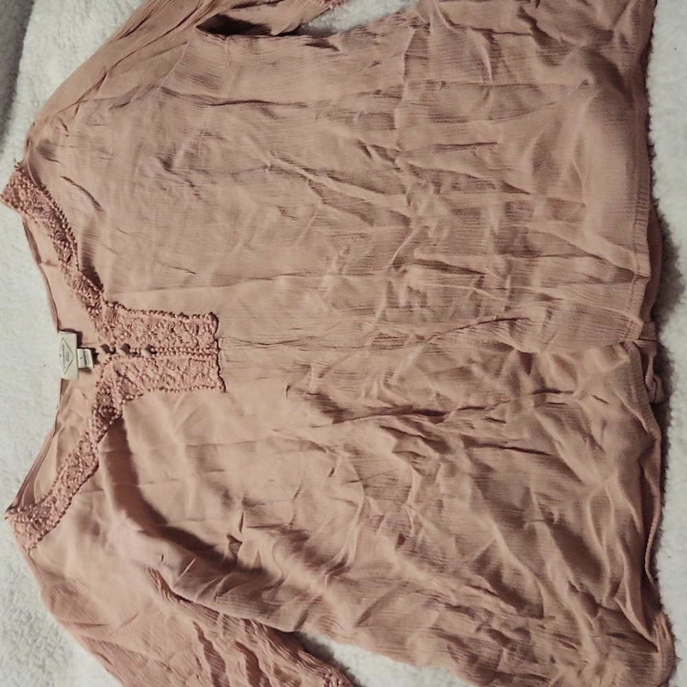 St John's Bay coral blouse